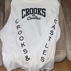 crooks and castles long sleeve shirt